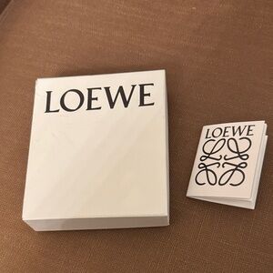 Loewe Cream Box and Booklet Set